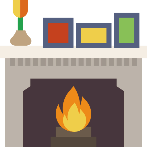Fireplace icon