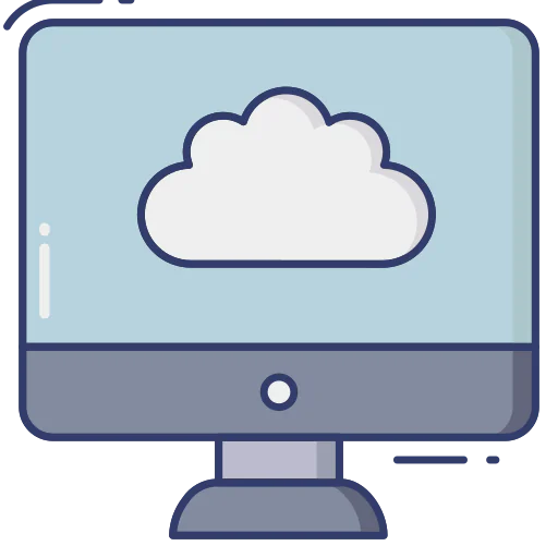 Monitor screen icon