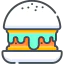 Burger Symbol 64x64