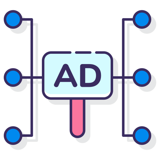 Ad network ícono