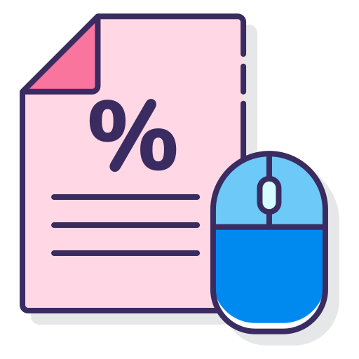 Click through rate Symbol
