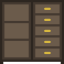 Chest of drawers icon 64x64