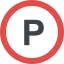 No parking ícono 64x64