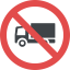 No trucks icon 64x64