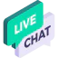 Live chat icône 64x64