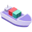 Cargo ship ícone 64x64