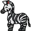 Zebra icône 64x64