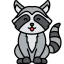 Raccoon Ikona 64x64