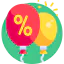 Balloons icon 64x64