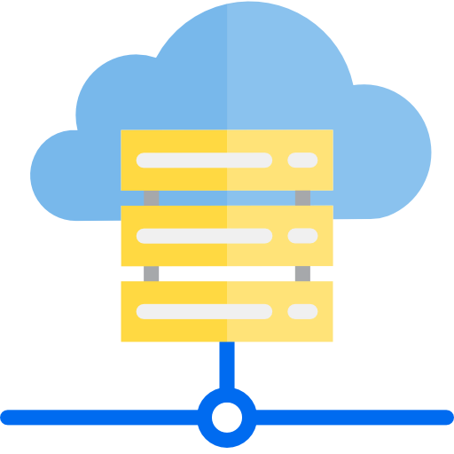 Cloud server icon