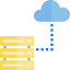 Cloud server biểu tượng 64x64