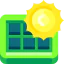 Solar panel biểu tượng 64x64