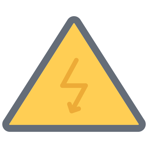 Electrical hazard icône