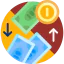 Money exchange icon 64x64