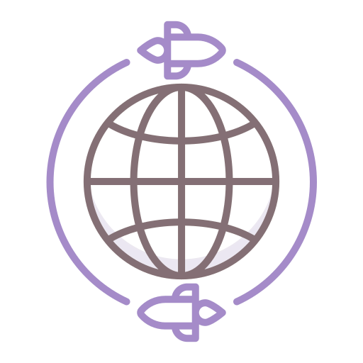 Cyber attack icon
