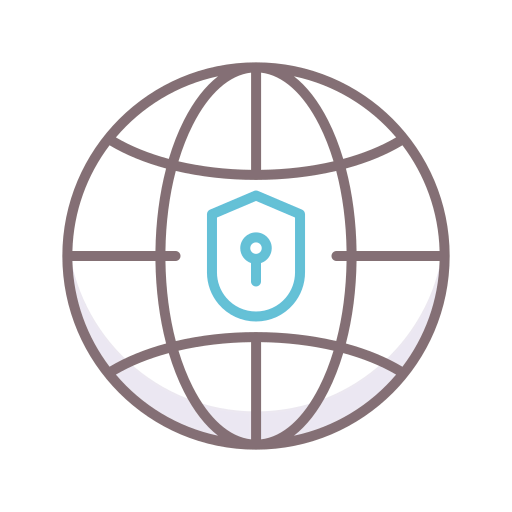 Global security icon