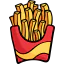 French fries biểu tượng 64x64