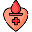 Blood donation ícone 64x64