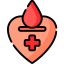 Blood donation icon 64x64