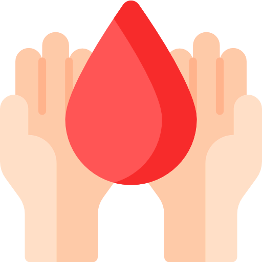 Blood donation icon