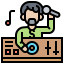 Disc jockey icon 64x64
