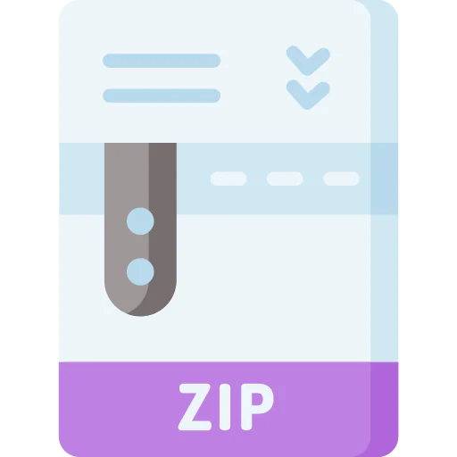 Zip file іконка
