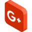 Google plus 图标 64x64