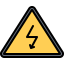 Electrical hazard icon 64x64
