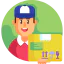 Delivery boy іконка 64x64