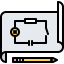 Electrical circuit icon 64x64