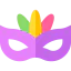 Carnival mask ícone 64x64