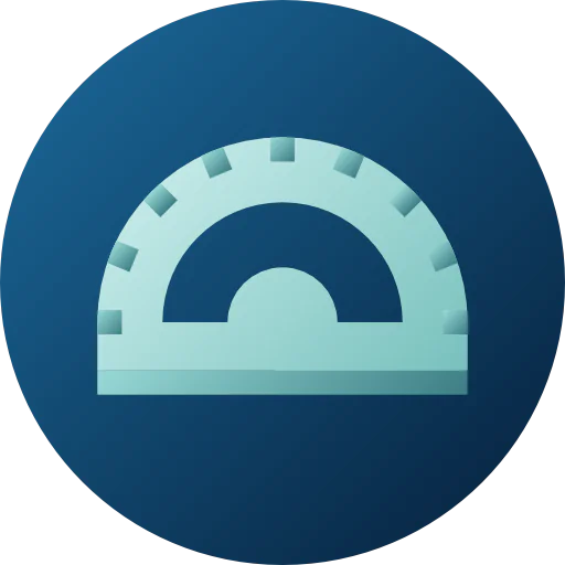 Protractor icon