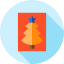 Рождественская открытка иконка 64x64