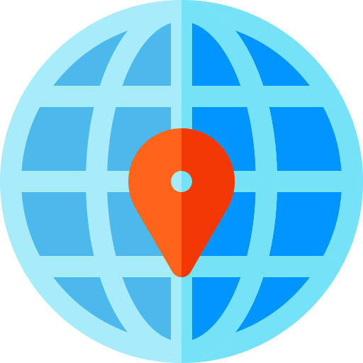 Globe grid Ikona