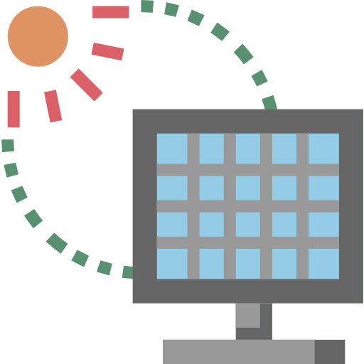 Solar panel 图标