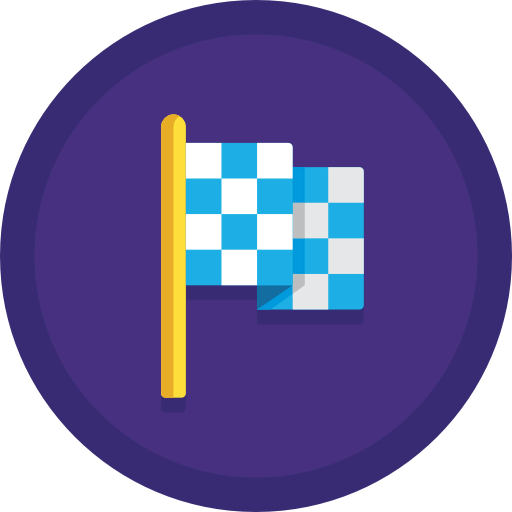 Finish flag ícone