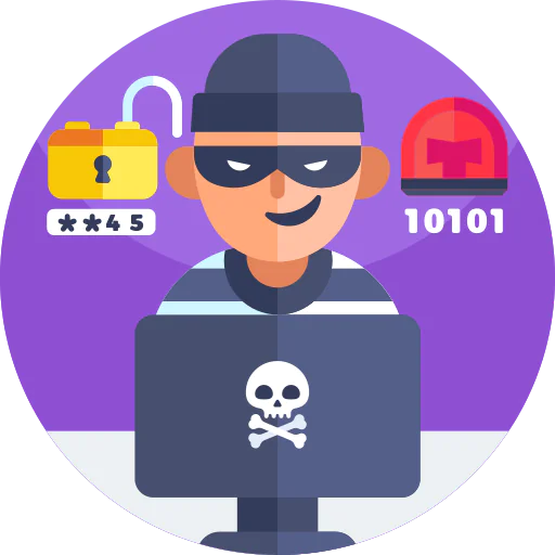 Cyber security icon