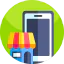 Shopping online icon 64x64