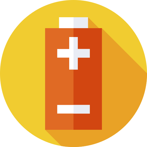 Battery status icon