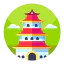 Пагода иконка 64x64