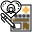 Medical report icon 64x64