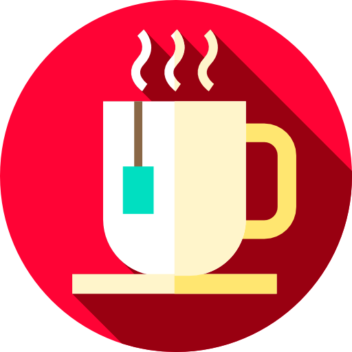 Hot tea ícono