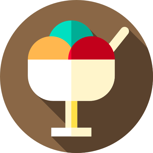 Ice cream cup ícone