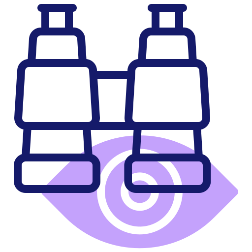 Binoculars icône