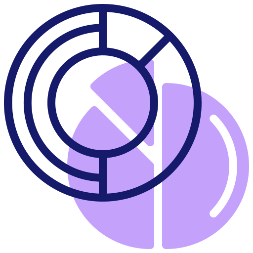 Круговые диаграммы icon
