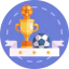 Кубок по футболу иконка 64x64