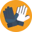 Football gloves Symbol 64x64