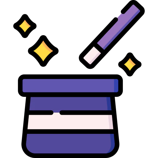 Magic hat icon