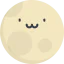 Full moon icon 64x64