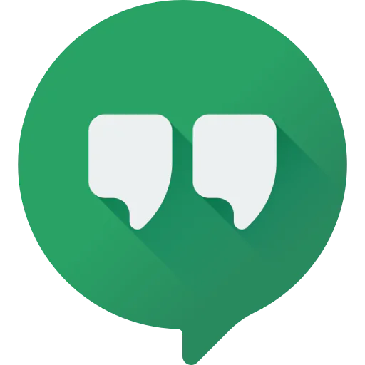 Google hangouts ícono